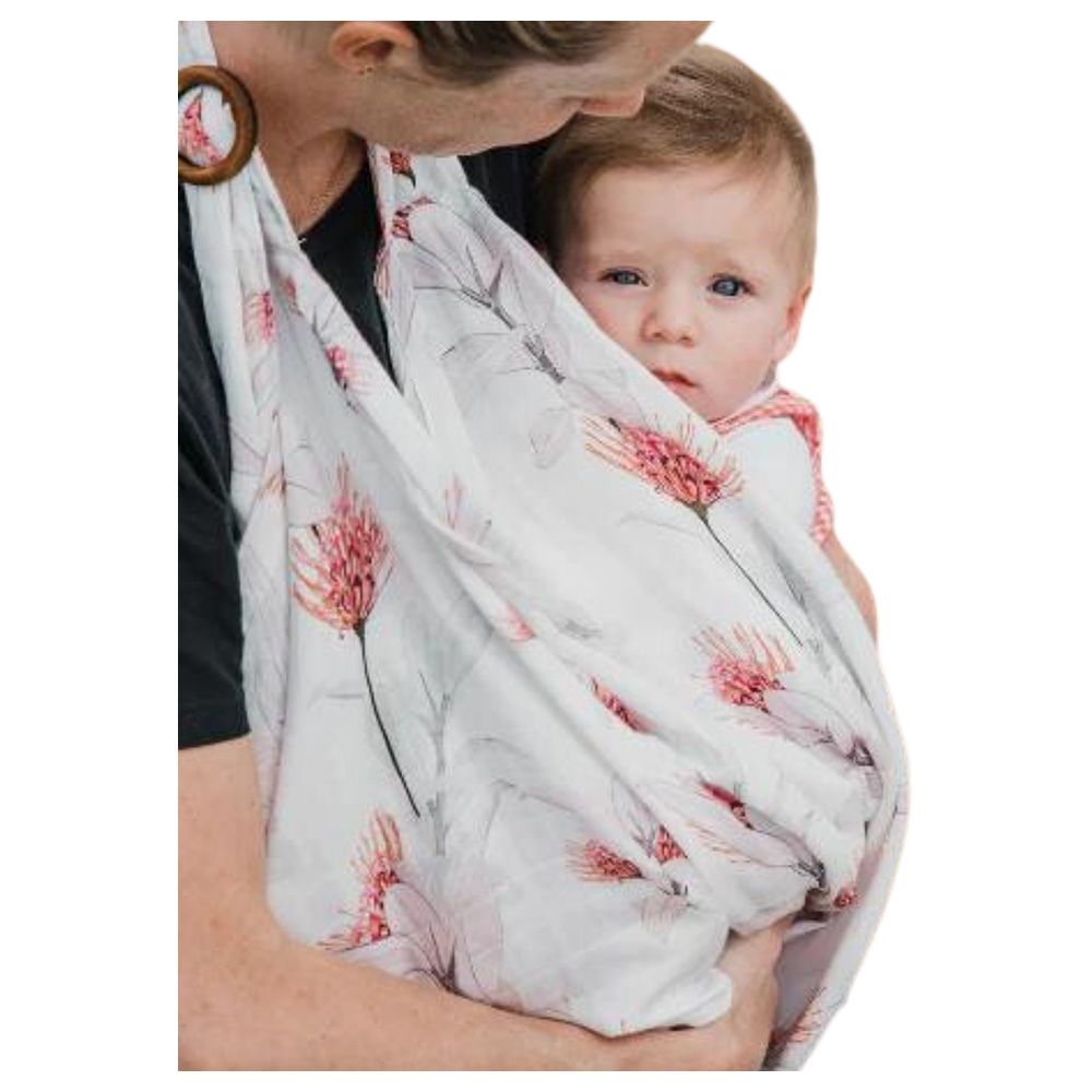 Bodyice - 2pc-Set - Nursing Cover & Burping Cloth/Bib - Proteas