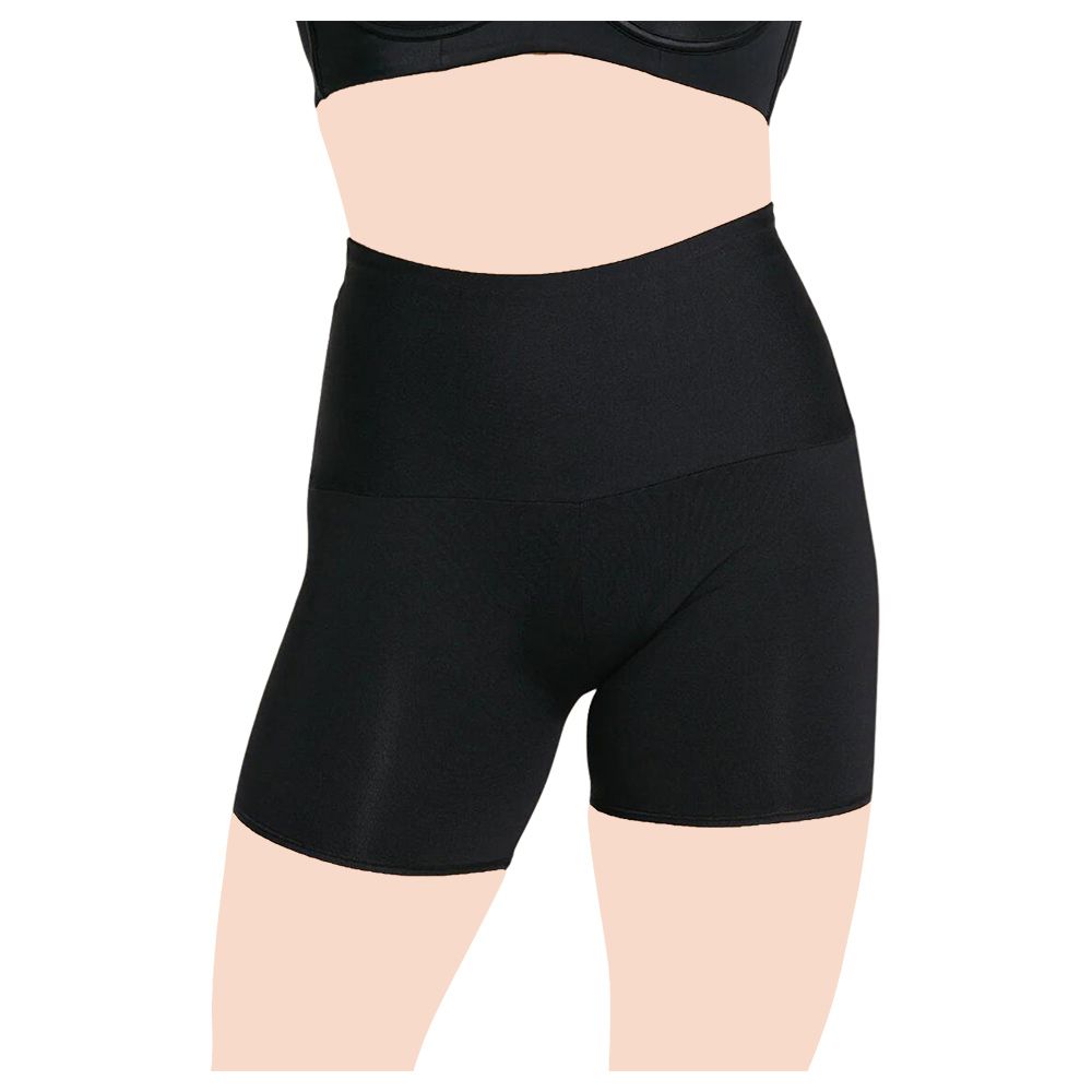 Mums & Bumps - Leonisa - Firm High-Waisted Shaper Slip Short - Black