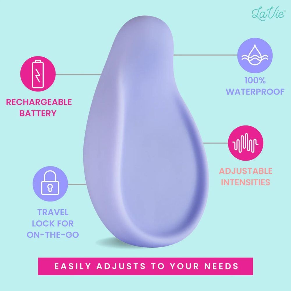 LaVie - Lactation Massager With Heat - Periwinkle