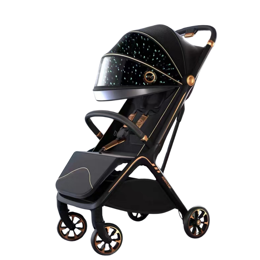 Velvaer Nordic Baby Care - Baby Mini Stroller - Black