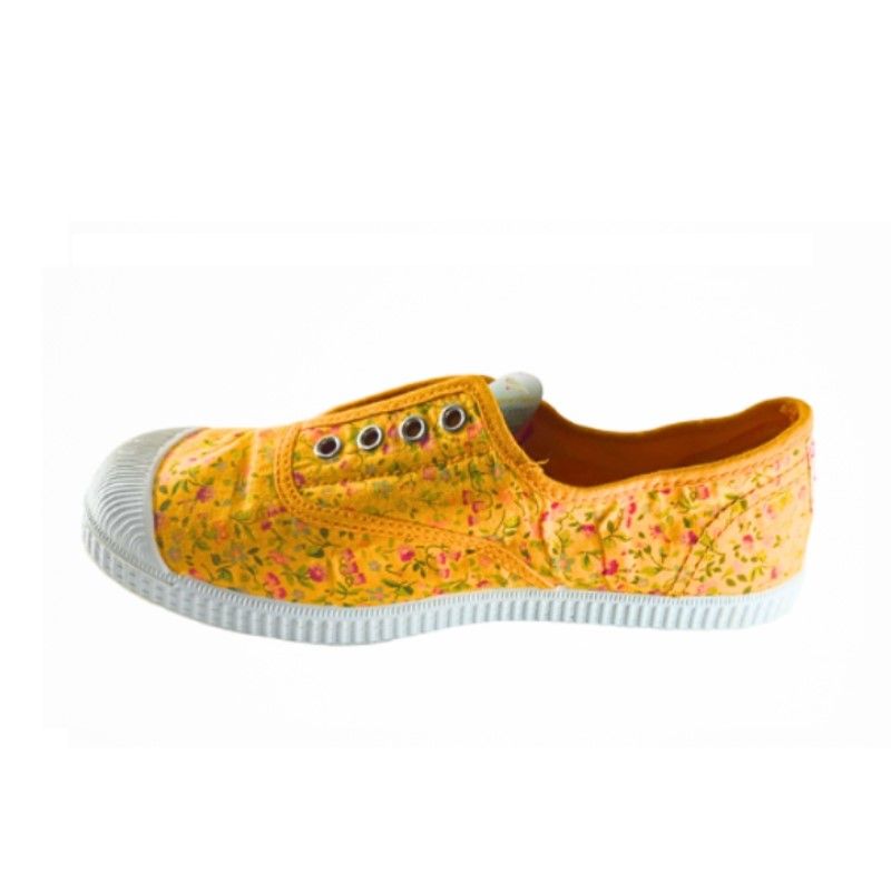 Pikkaboo - Ceinta Mostaza Kids Comfort Shoes - Floral Orange