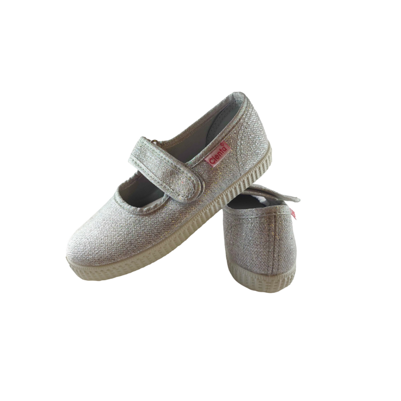 Pikkaboo - Ceinta Plata Kids Comfort Shoes - Silver