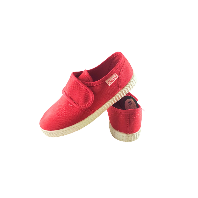 Pikkaboo - Ceinta Rojo Pull Tab Kids Shoes - Red