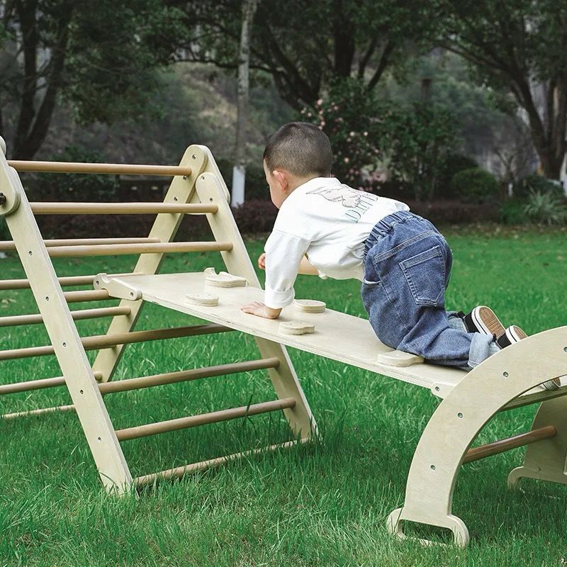 Woody Buddy - Climbing Set - Natural - 3pcs