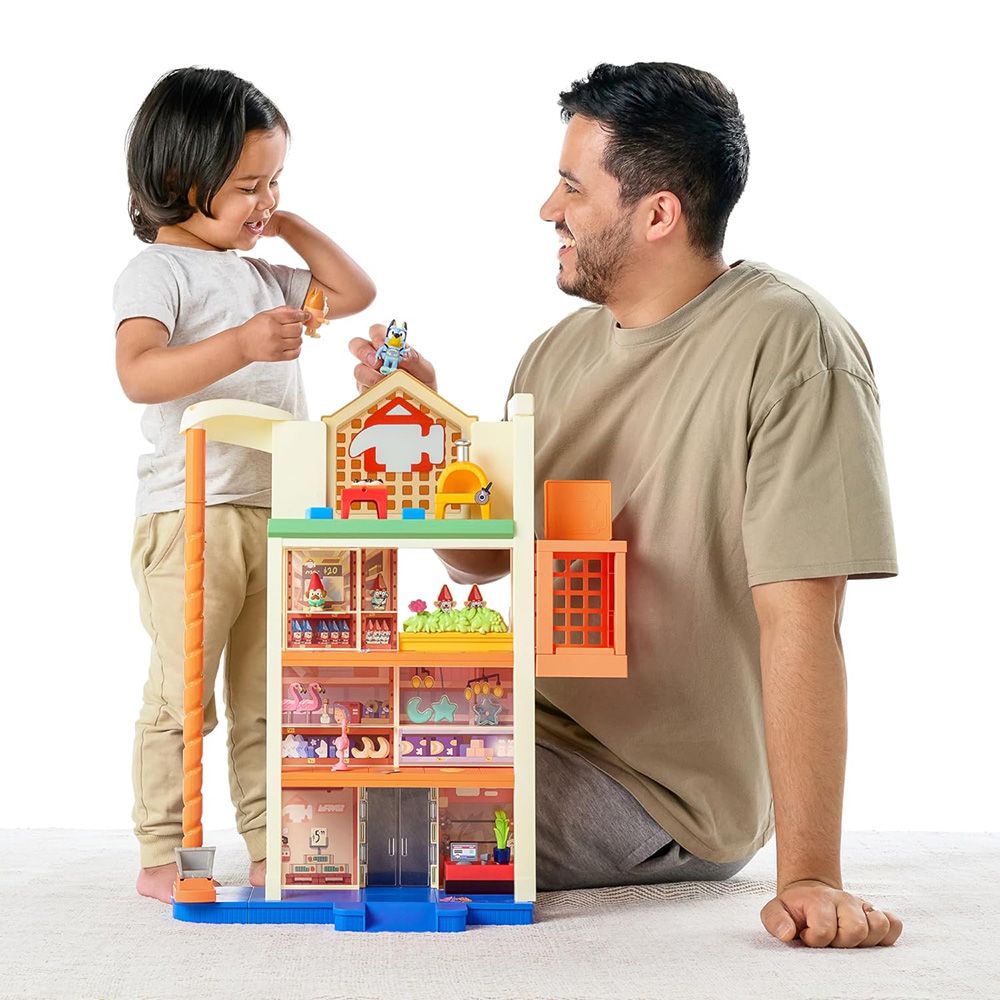 Bluey - Hammerbarn Shopping Playset - 15pcs