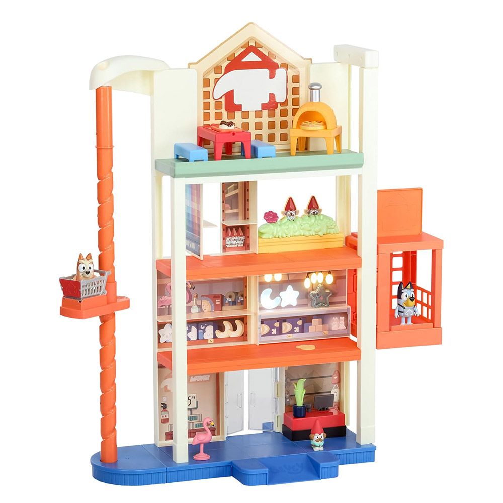 Bluey - Hammerbarn Shopping Playset - 15pcs