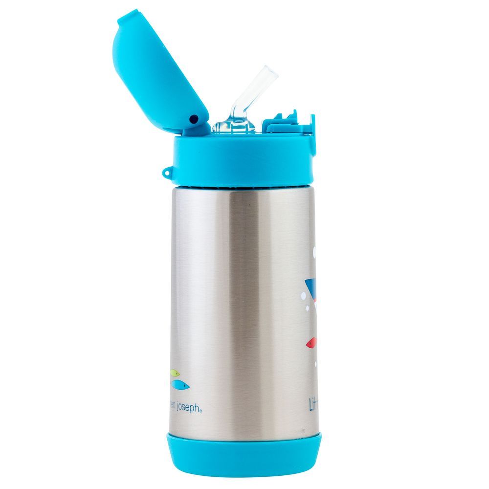 Stephen Joseph - Double Wall Stainless Steel Bottle - Mushroom