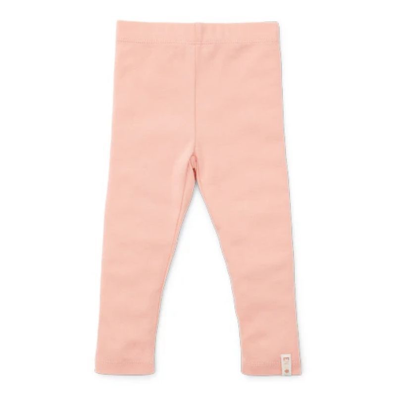 Little Dutch - Kids Organic Cotton Leggings - Flower Pink