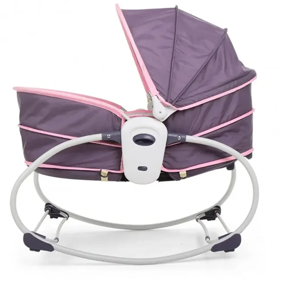 Mastela - 5-in-1 Baby Rocker & Bassinet Cradle - Pink