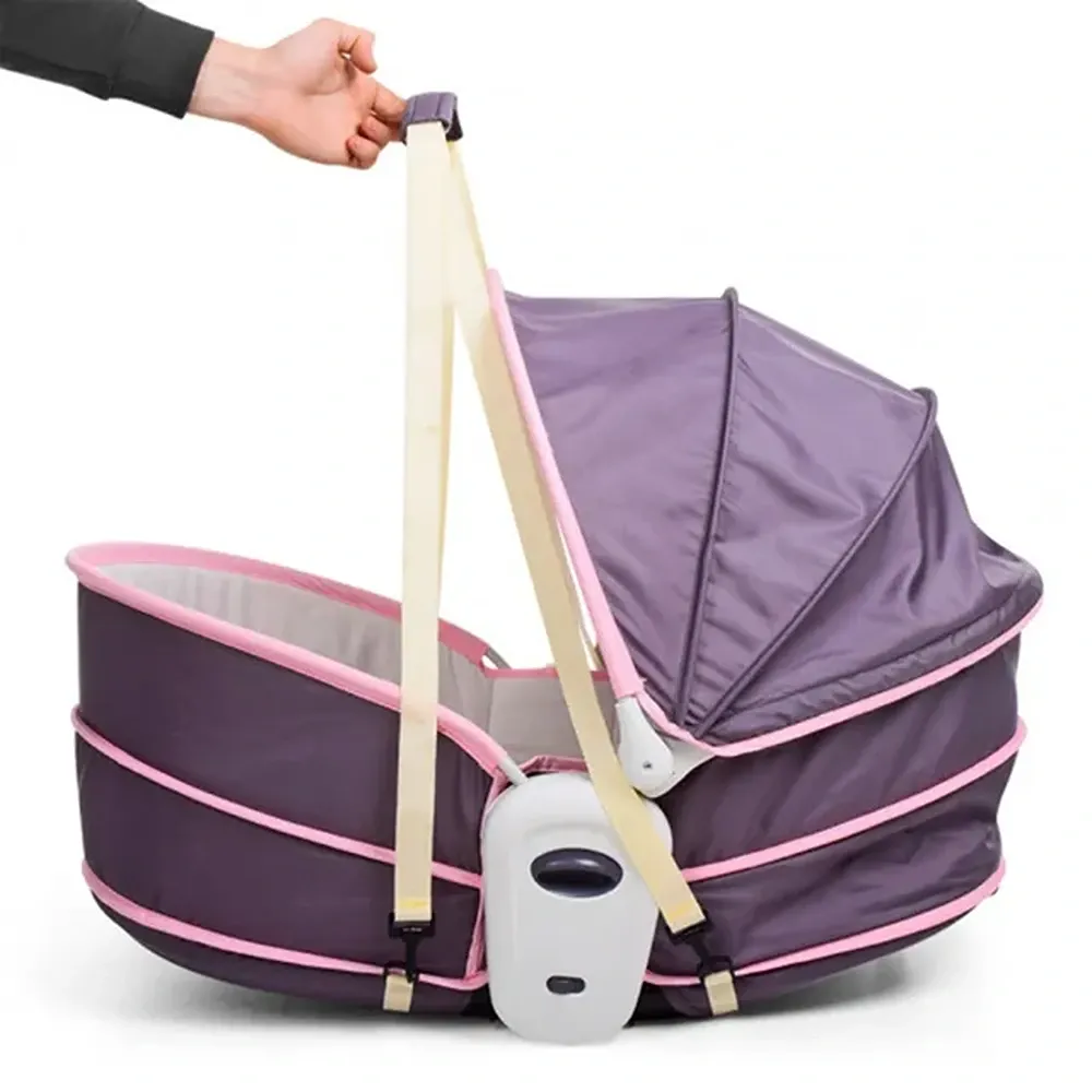 Mastela - 5-in-1 Baby Rocker & Bassinet Cradle - Pink