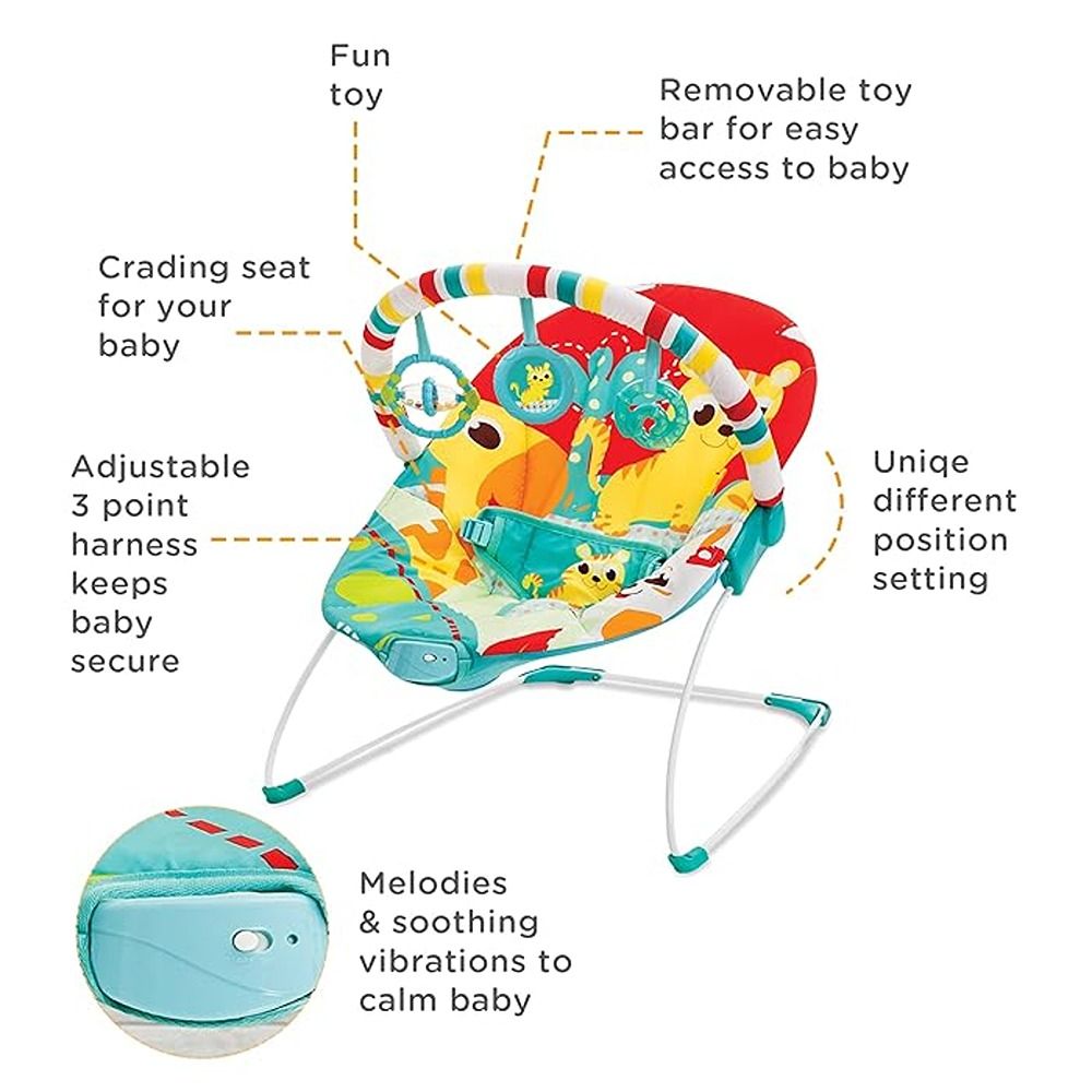 Mastela - Musical Bouncer Chair Baby Rocker