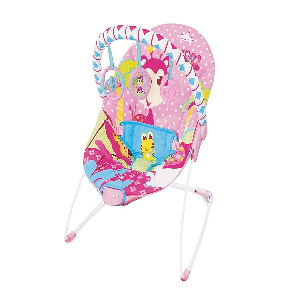 Mastela - Baby Rocker Musical Bouncer Chair - Pink