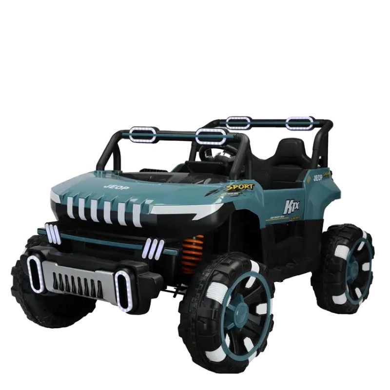 Factual Toys - Kids' Electric Ride-On Car With Remote Control 12V - Blue