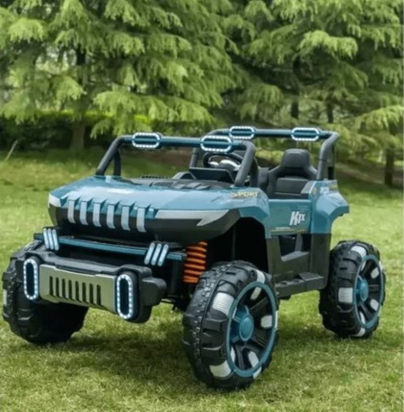 Factual Toys - Kids' Electric Ride-On Car With Remote Control 12V - Blue