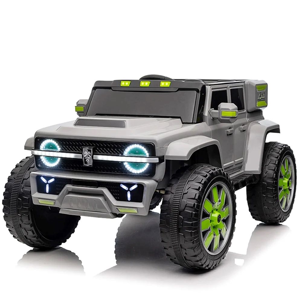 Factual Toys - Kids Electric Power Ride-On Jeep  12V - Silver