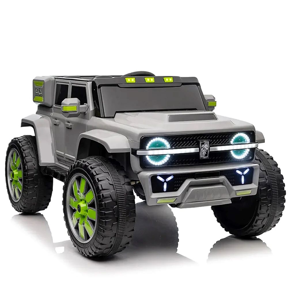 Factual Toys - Kids Electric Power Ride-On Jeep  12V - Silver