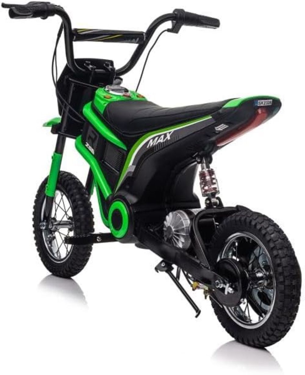 Factual Toys - Kids Electric Ride-On Motor Bike 24V - Green