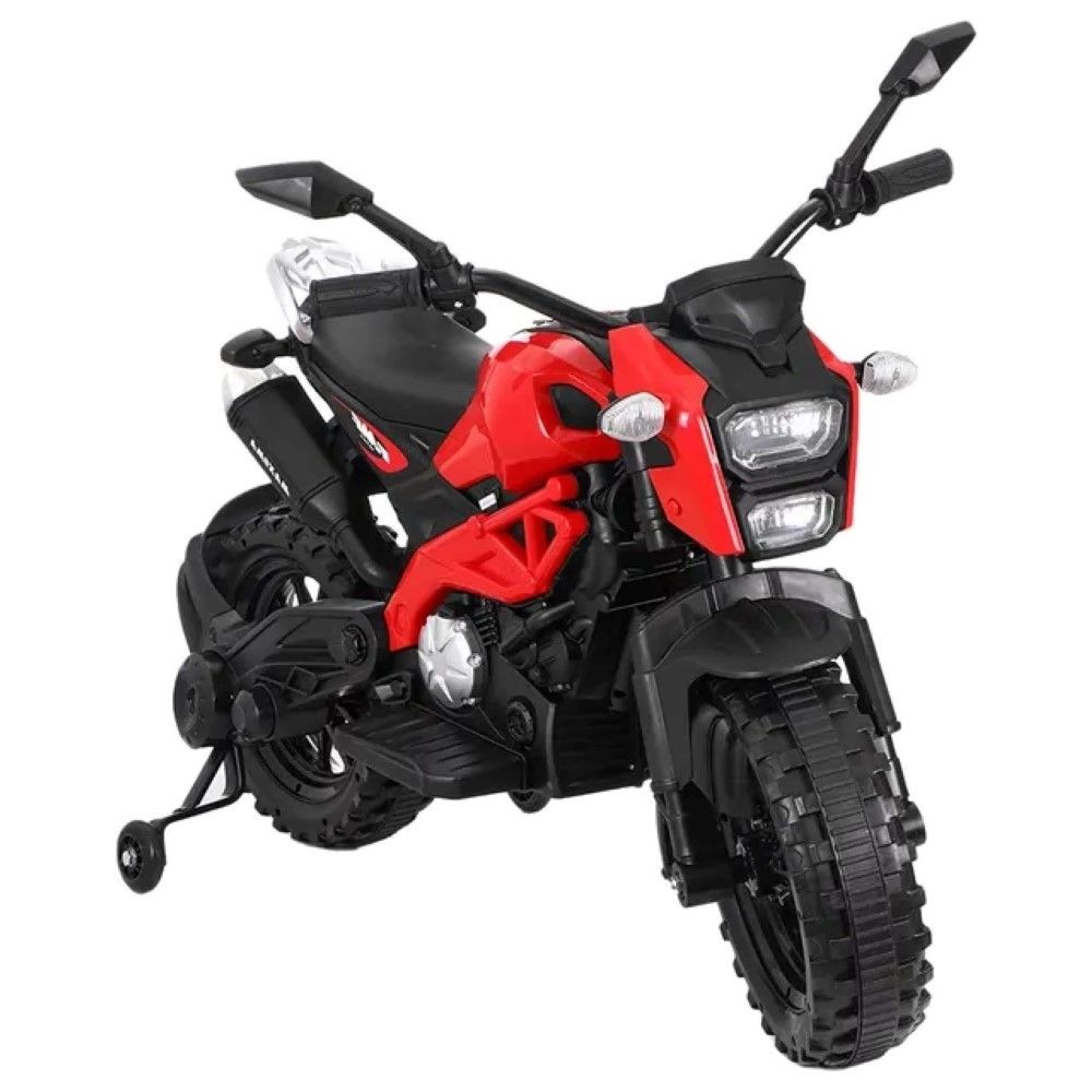 Factual Toys - Kids Electric KTM Style Ride-On Bike 12V - Red