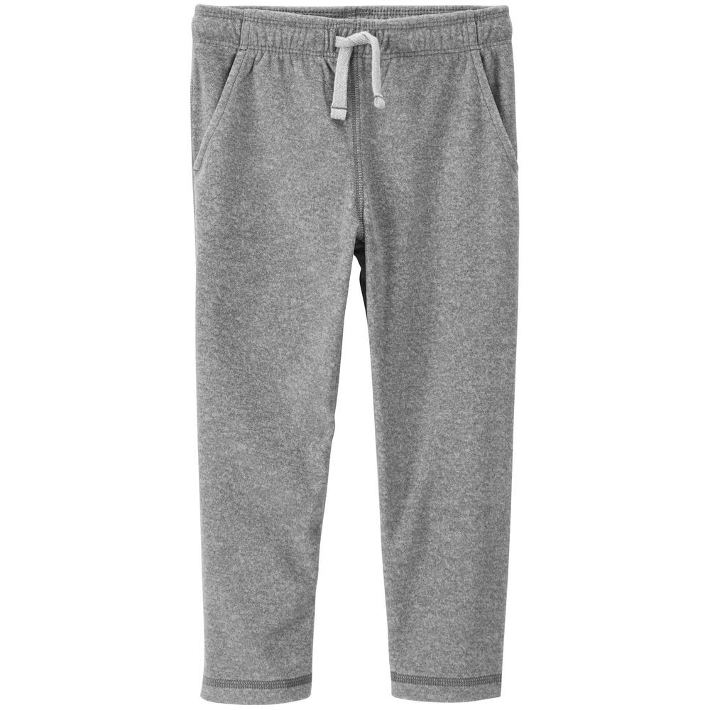 Carters - Baby Pull-On Fleece Pants - Grey