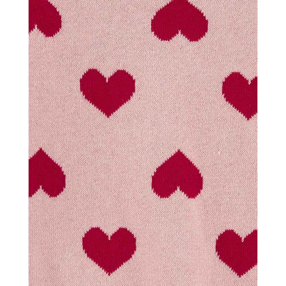 Carters - Valentine's Day Heart Sweater - Pink