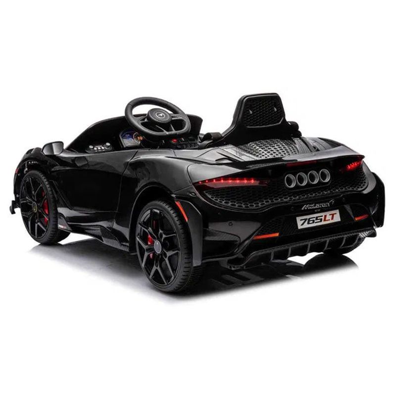 Mclaren - 765LT Kids Licensed Ride-On Electric Car - Black - 12 V