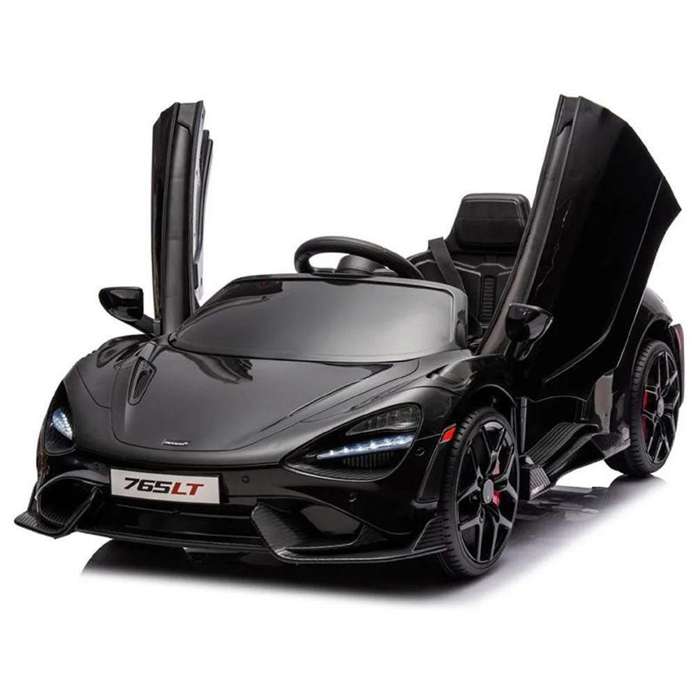 Mclaren - 765LT Kids Licensed Ride-On Electric Car - Black - 12 V