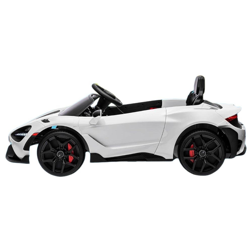 Mclaren - 765LT Kids Licensed Ride-On Electric Car - White - 12 V