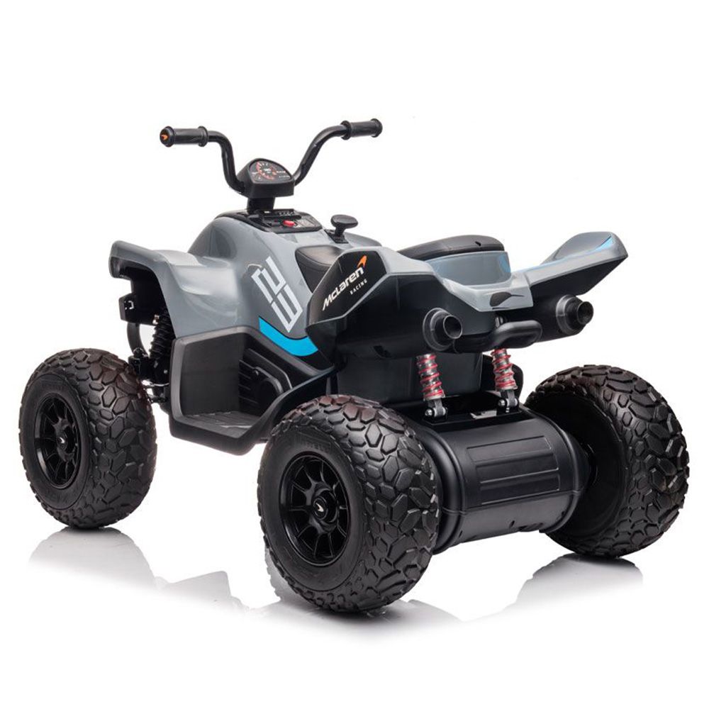 McLaren - Licensed Electric Ride-On Quad Bike - 12V - Grey