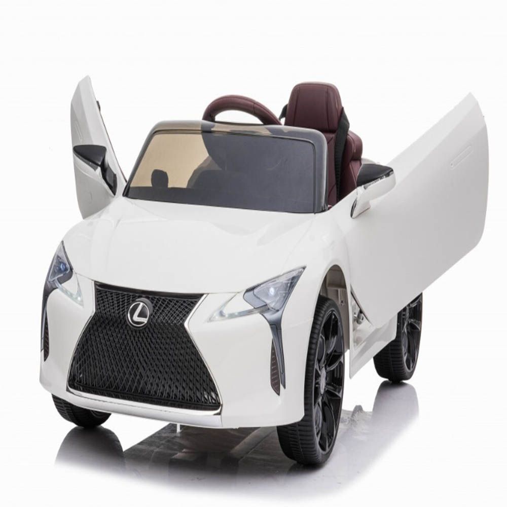 Lexus - Lc500 Electric Ride-On Car - 12V - White