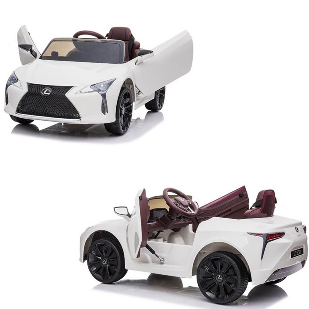 Lexus - Lc500 Electric Ride-On Car - 12V - White