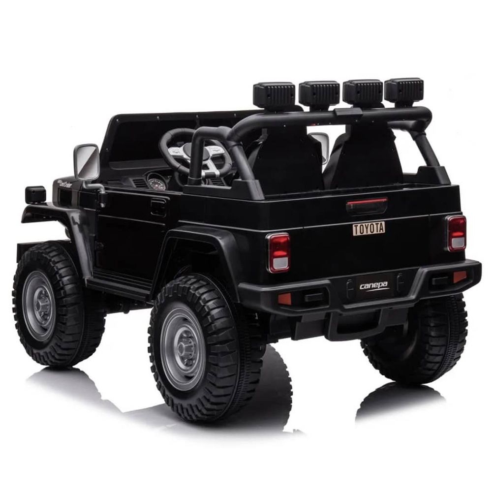 Toyota -  Licensed Land Cruiser Fj40 Electric Ride-On Car - 24V - Black