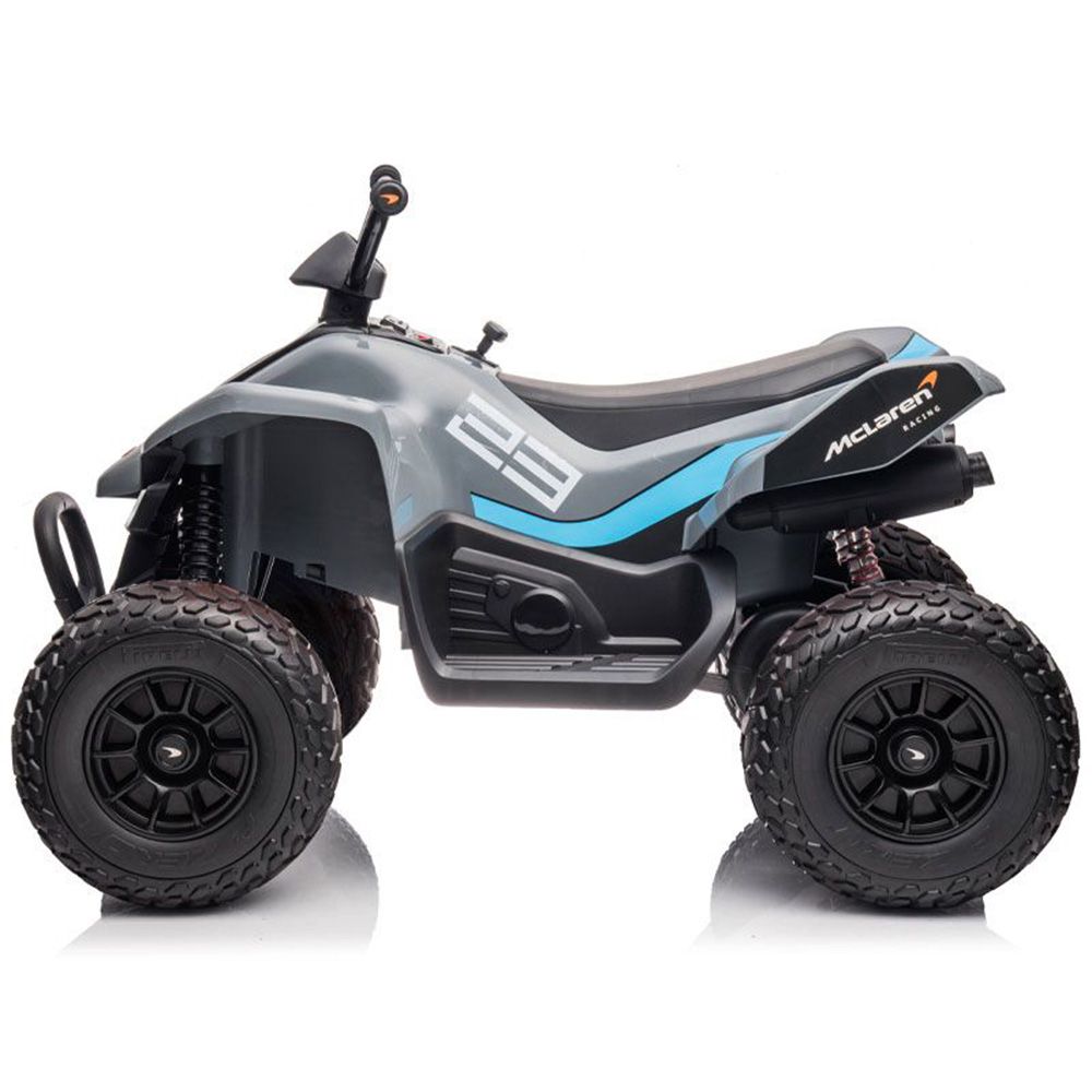 McLaren - 35 Liveries Electric Ride-On Quad Bike - 12V - Grey