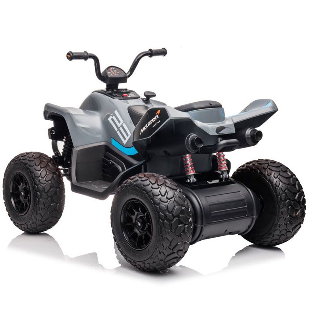 McLaren - 35 Liveries Electric Ride-On Quad Bike - 12V - Grey