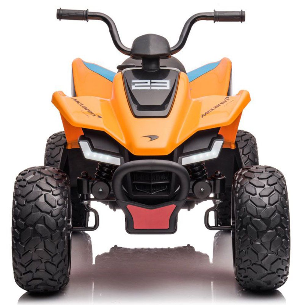 McLaren - 35 Liveries Electric Ride-On Quad Bike - 12V - Orange