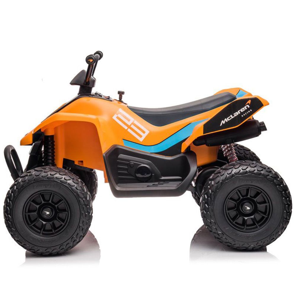 McLaren - 35 Liveries Electric Ride-On Quad Bike - 12V - Orange