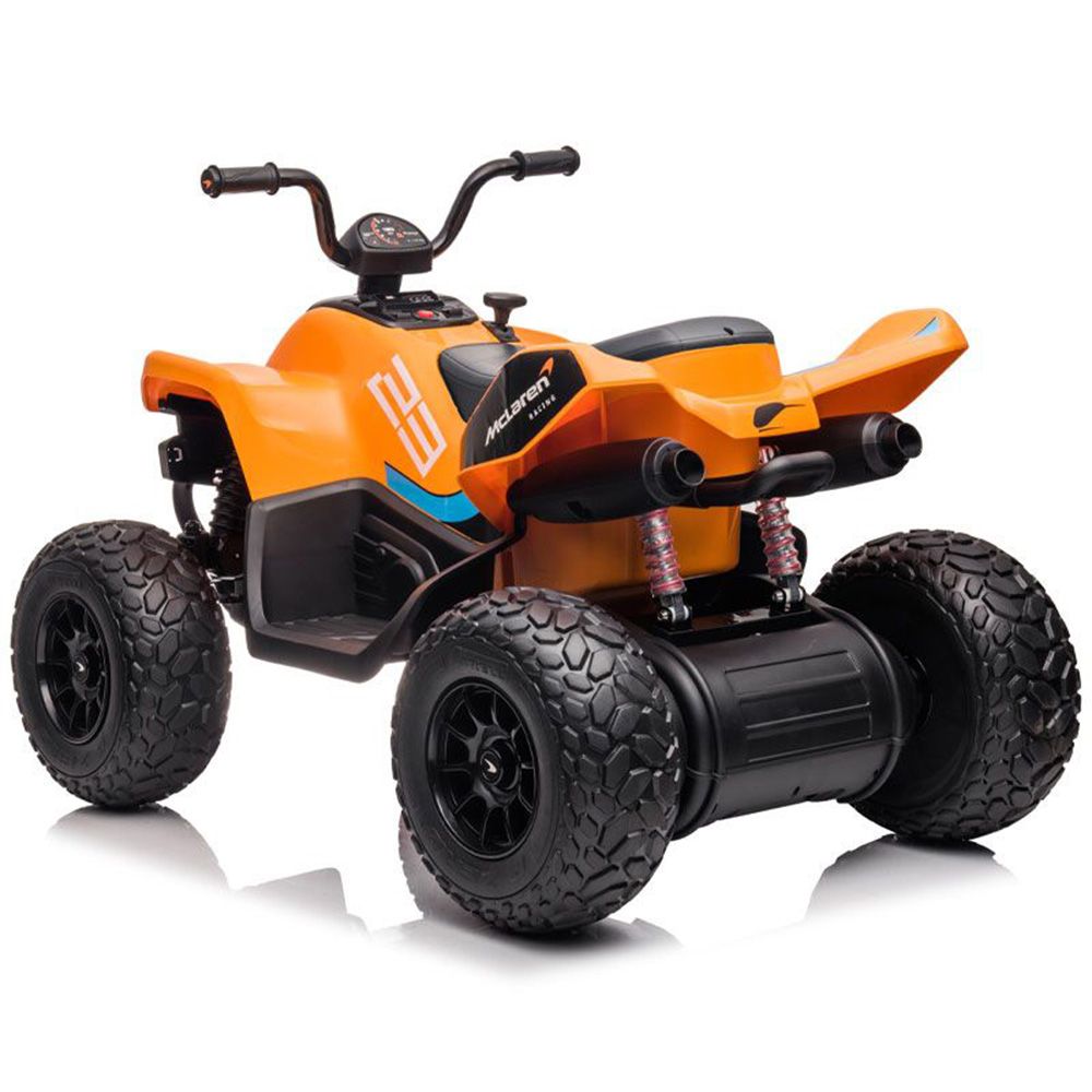 McLaren - 35 Liveries Electric Ride-On Quad Bike - 12V - Orange