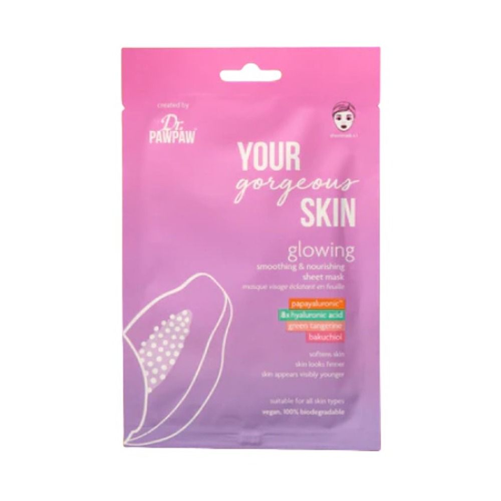 Dr. Pawpaw - Your Gorgeous Skin Sheet Mask - Glowing, Smoothing & Nourishing - 25 ml