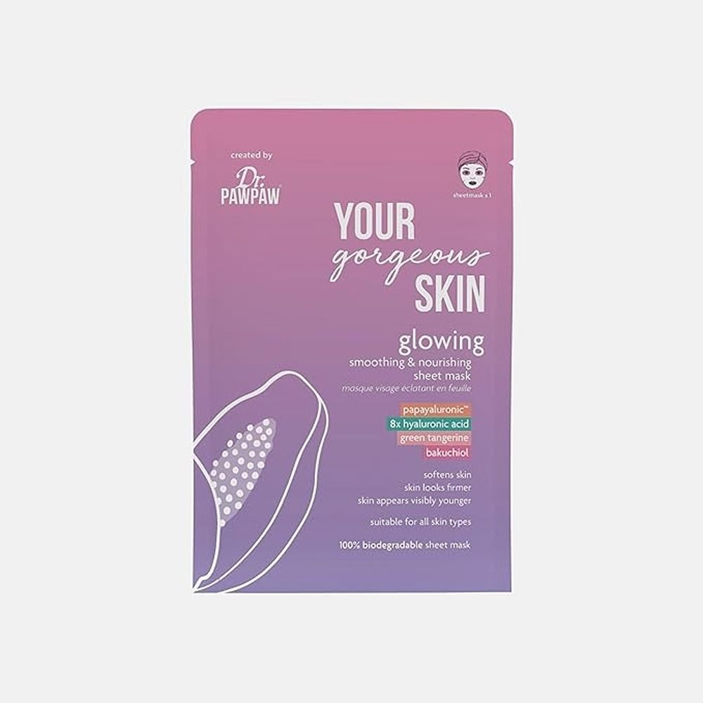 Dr. Pawpaw - Your Gorgeous Skin Sheet Mask - Glowing, Smoothing & Nourishing - 25 ml