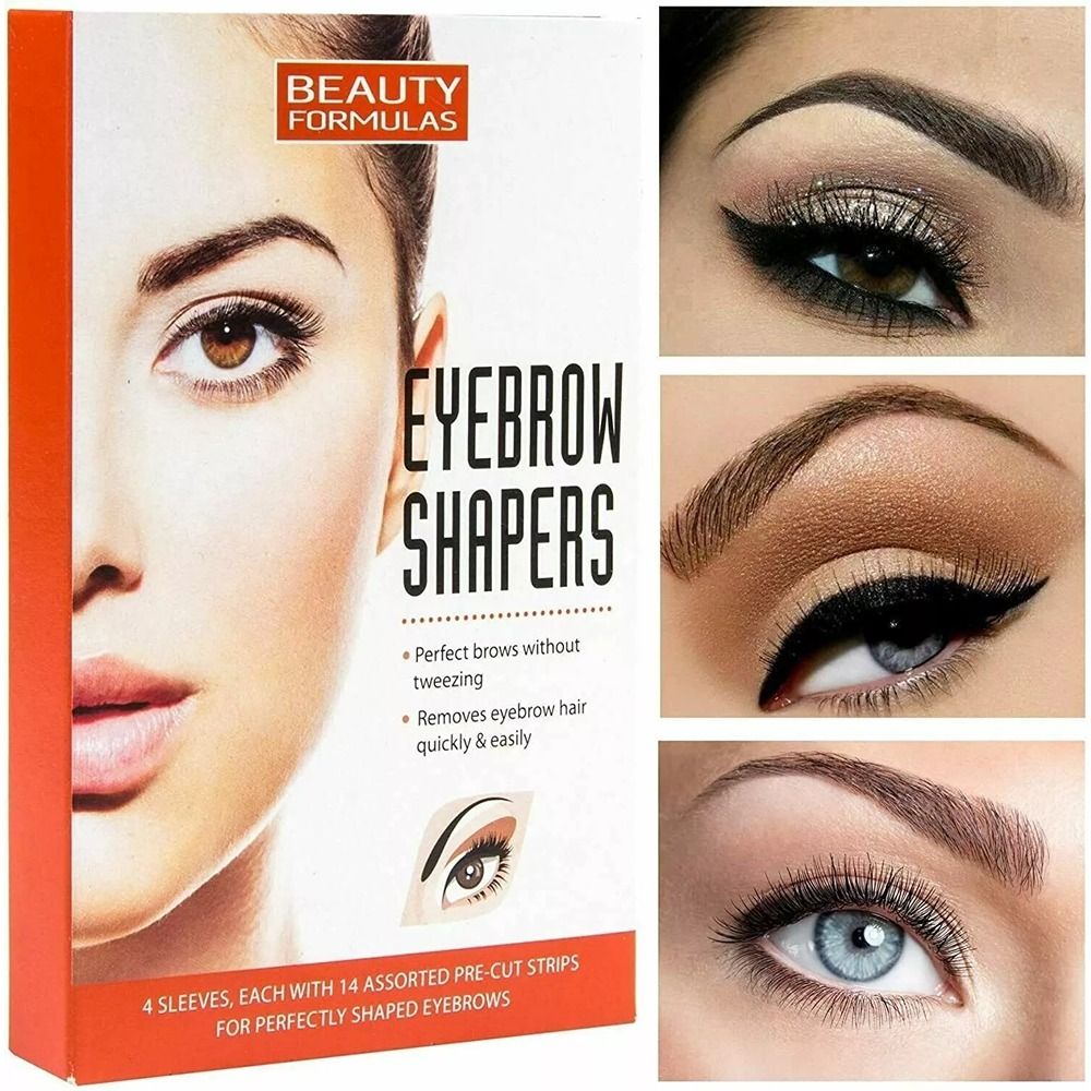 Beauty Formulas - Eyebrow Shaper Sleeves - 4 Pcs