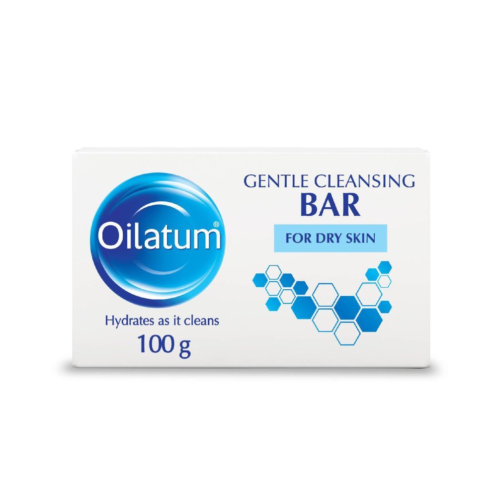 Oilatum - Gentle Cleansing Bar, Hydrates As It Cleans - For Dry Skin 100g