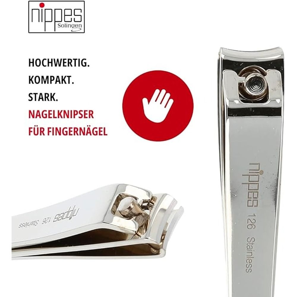 Nippes - Solingen Ergonomic Hand Grip Finger & Toenail Clipper