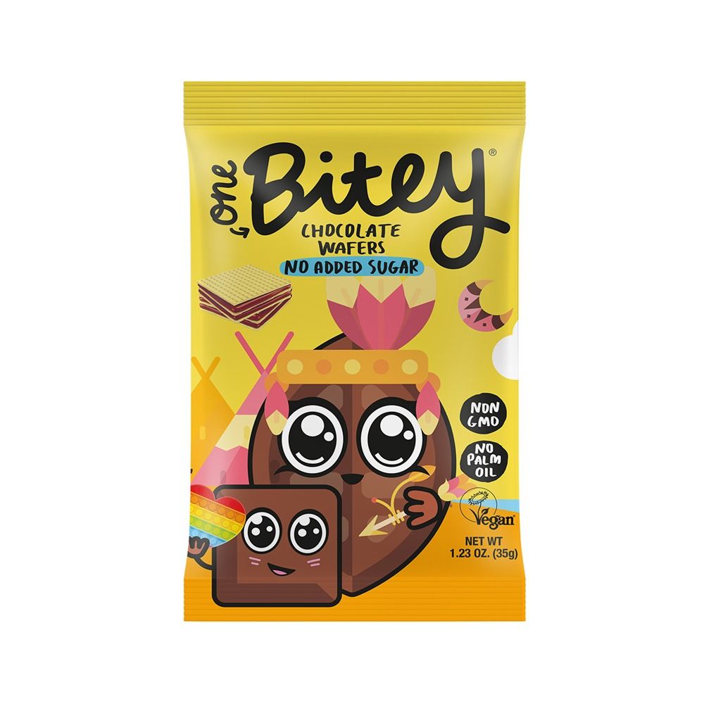 One Bitey - Sugar Free Wafers - Chocolate - 35g - Pack of 20