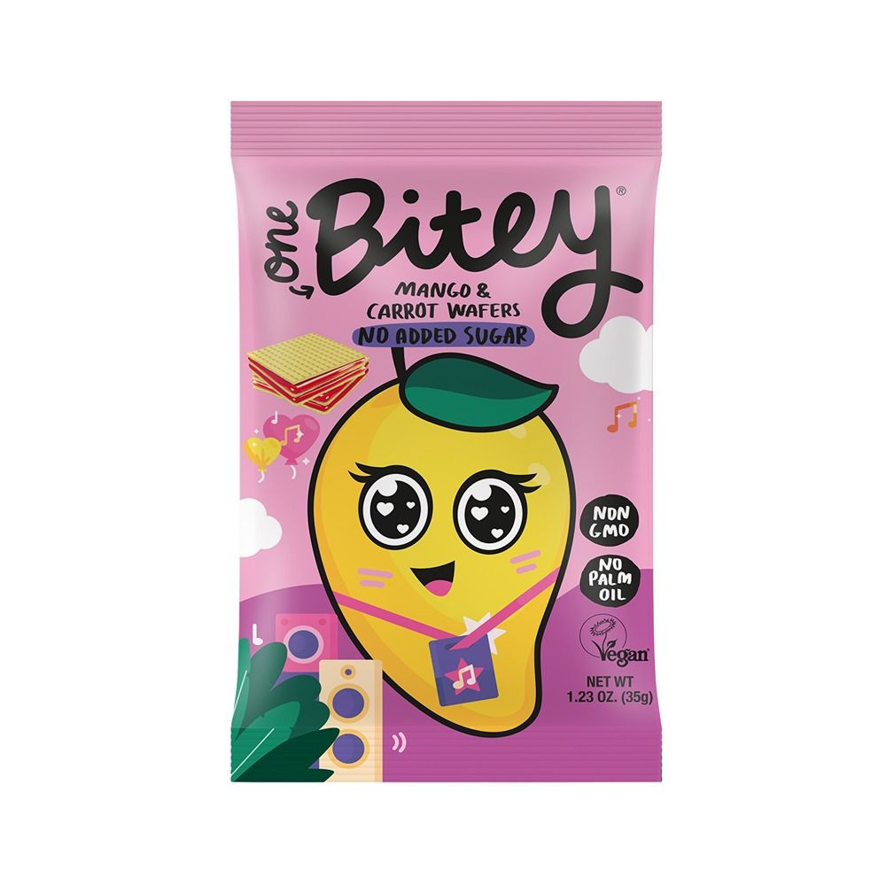 One Bitey - Sugar Free Wafers - Mango - 35g - Pack of 20