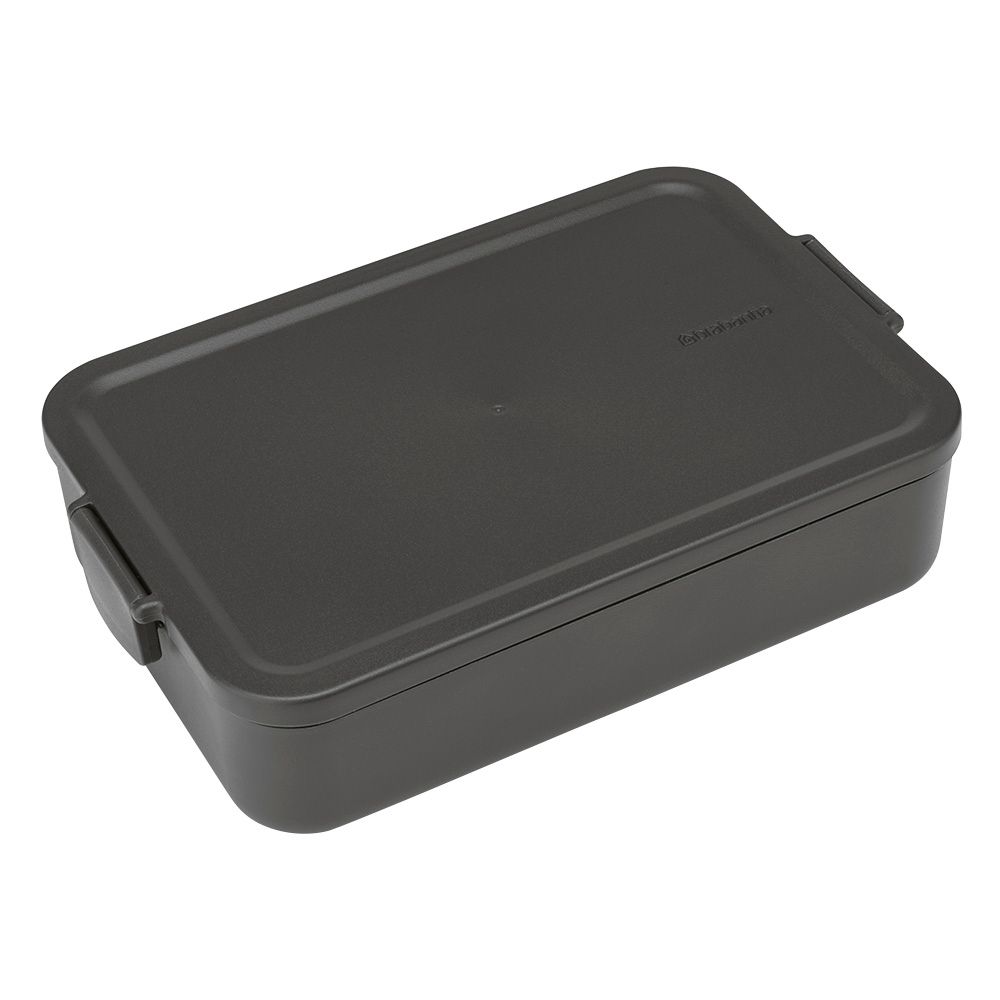 Brabantia - Make And Take 1 Compartment Lunch Box - Dark Grey - 2 L