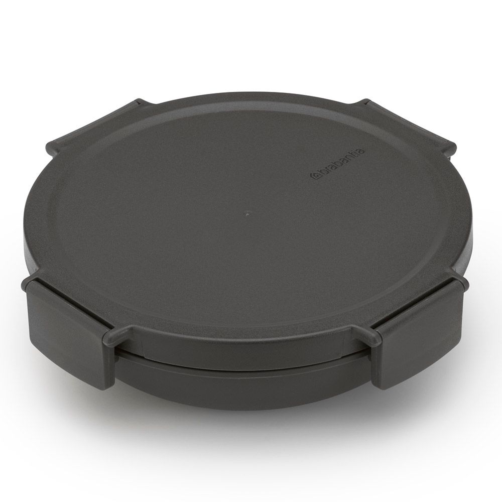 Brabantia - Make And Take Plastic Lunch Bowl - Dark Grey - 1 L