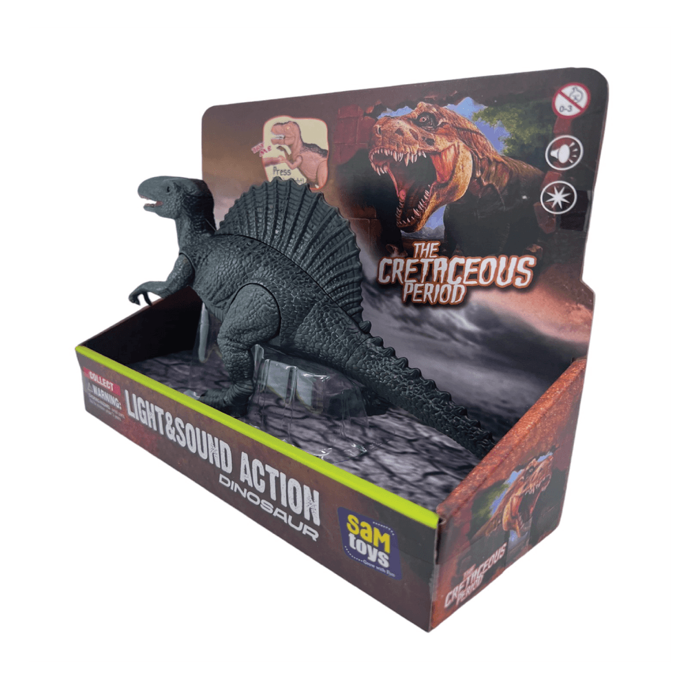 Sam Toys - Press & Play Simulation Toy - Spinosaurus