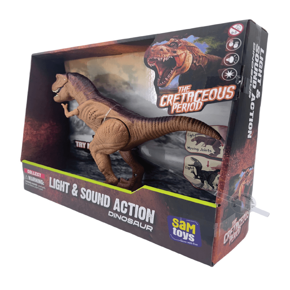 Sam Toys - Light & Sound Action Dinosaur - T-Rex