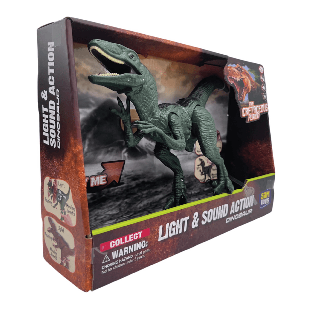 Sam Toys - Light & Sound Dinosaur - Velociraptor