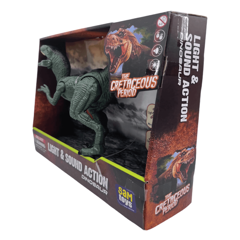 Sam Toys - Light & Sound Dinosaur - Velociraptor