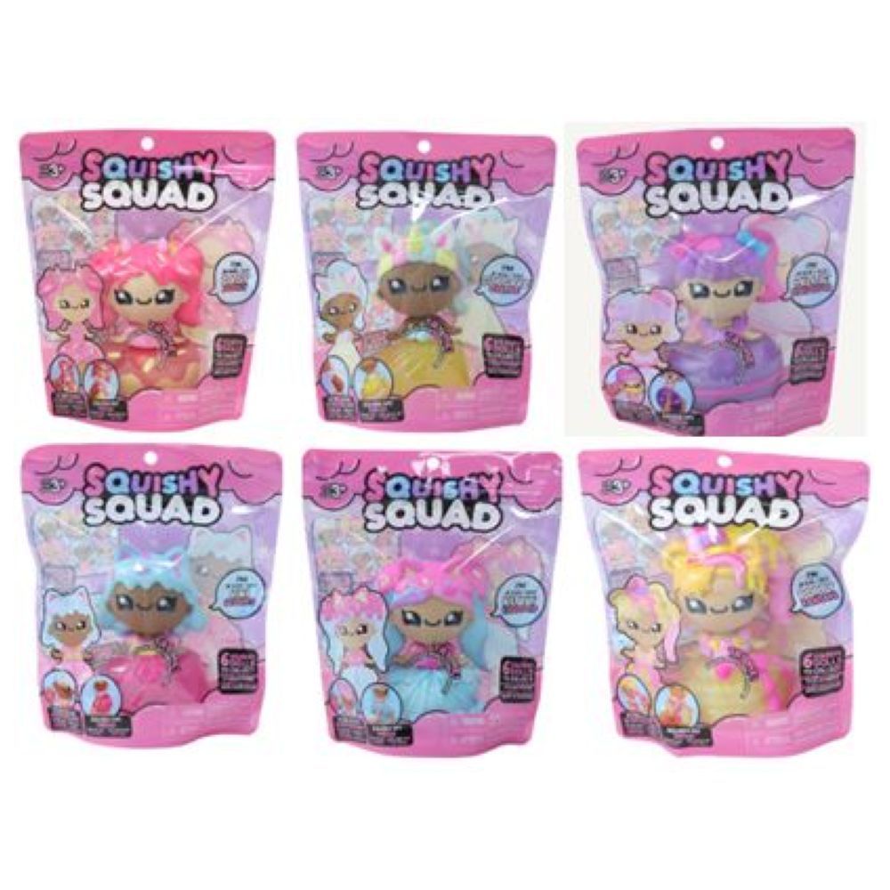 Squishy Squad - Doll Series Toy - Style May Vary - 1pc